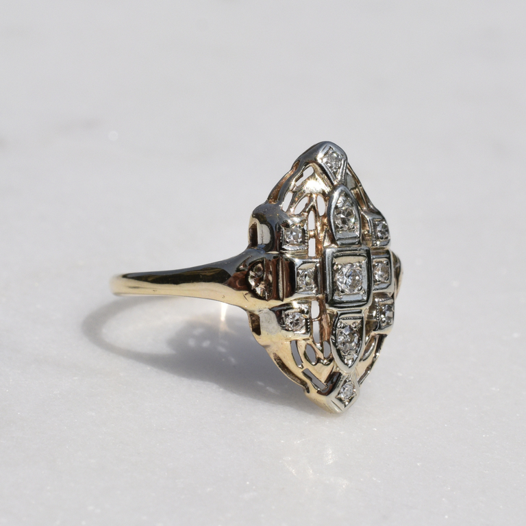 Estate Collection Estate Vintage-Style Diamond Ring