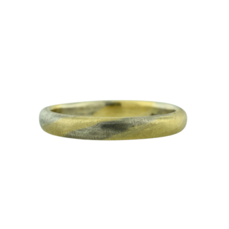 Expressions Jewelers 14K Gold & Sterling Silver Band