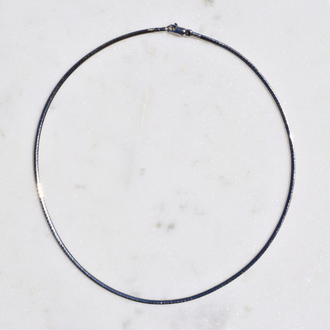 Estate Collection Estate Domed Omega Necklace