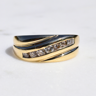 Estate Men's Diamond Band