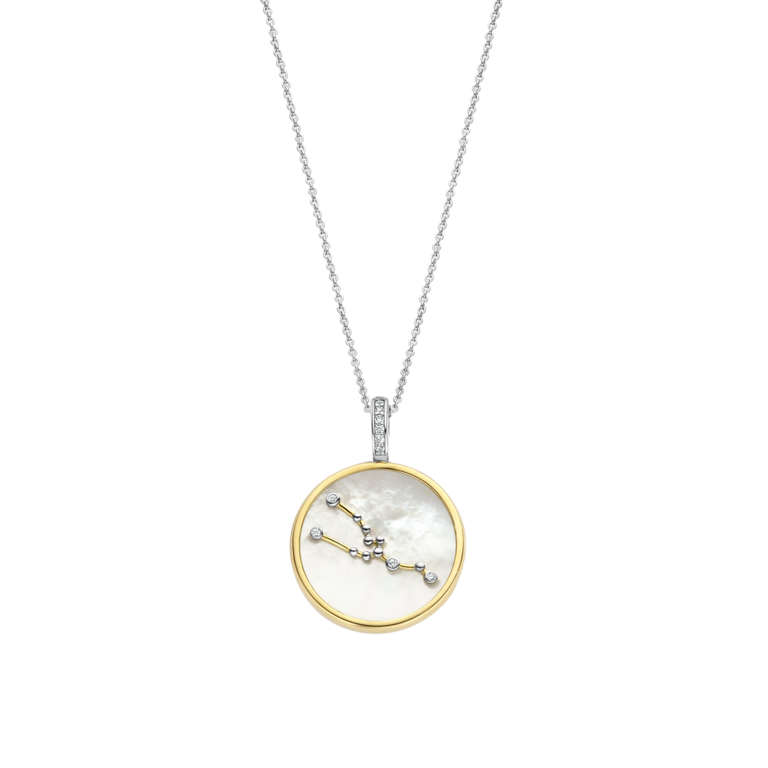 Ti Sento Zodiac Pendant Taurus