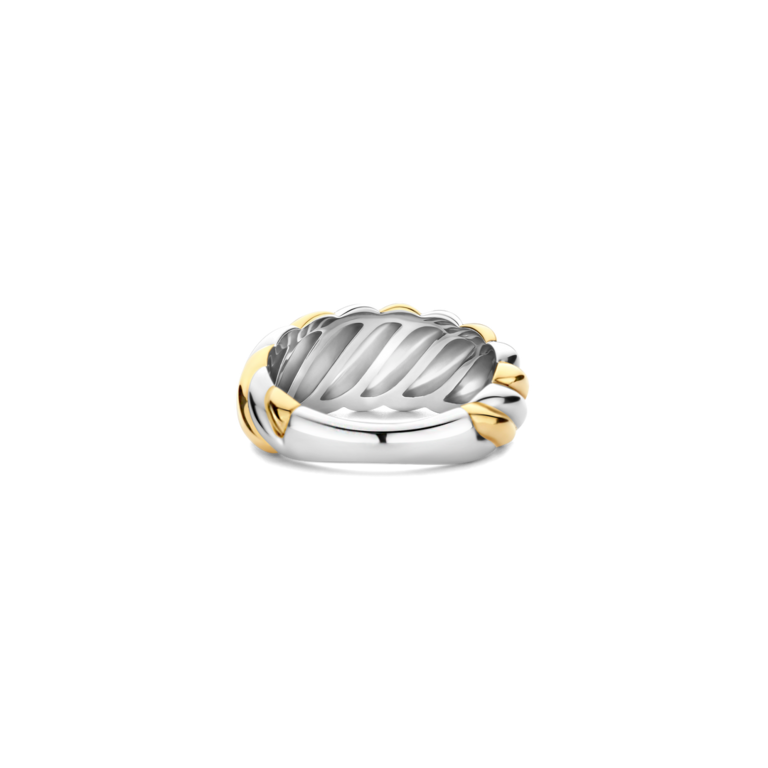 Ti Sento Domed Twist Ring
