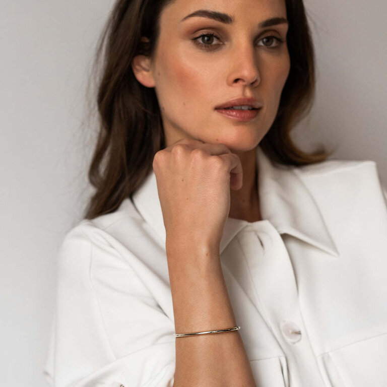 Ti Sento Two-Tone Bangle Bracelet