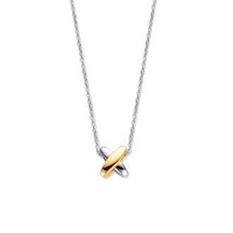 Ti Sento Interlocking Link Necklace