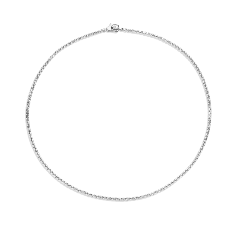 Ti Sento Silver Chain Necklace - 17.75"
