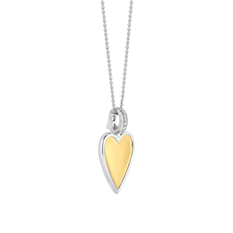 Ti Sento Clip-On Heart Pendant