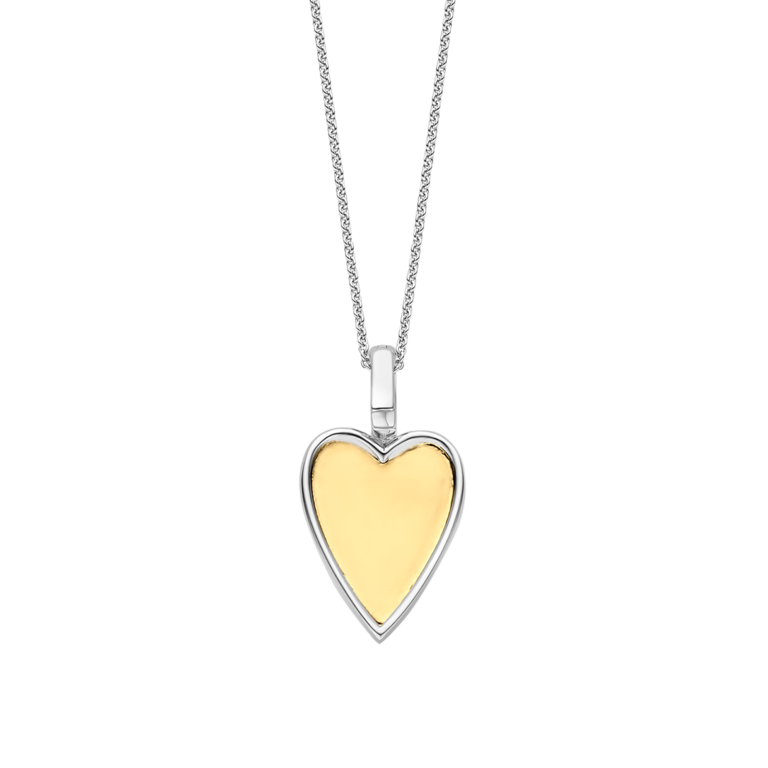 Ti Sento Clip-On Heart Pendant