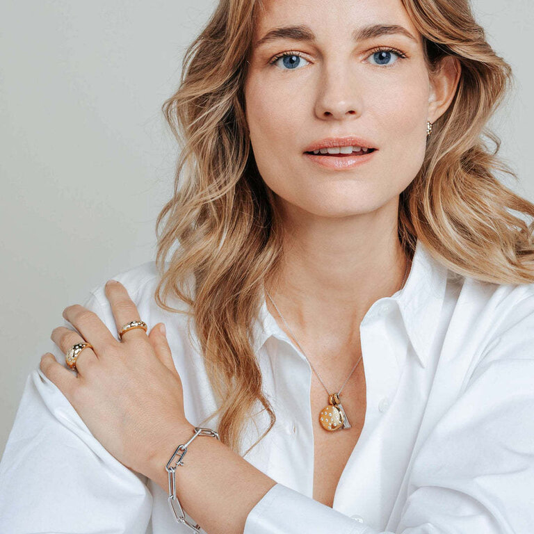 Ti Sento White Stardust Pendant