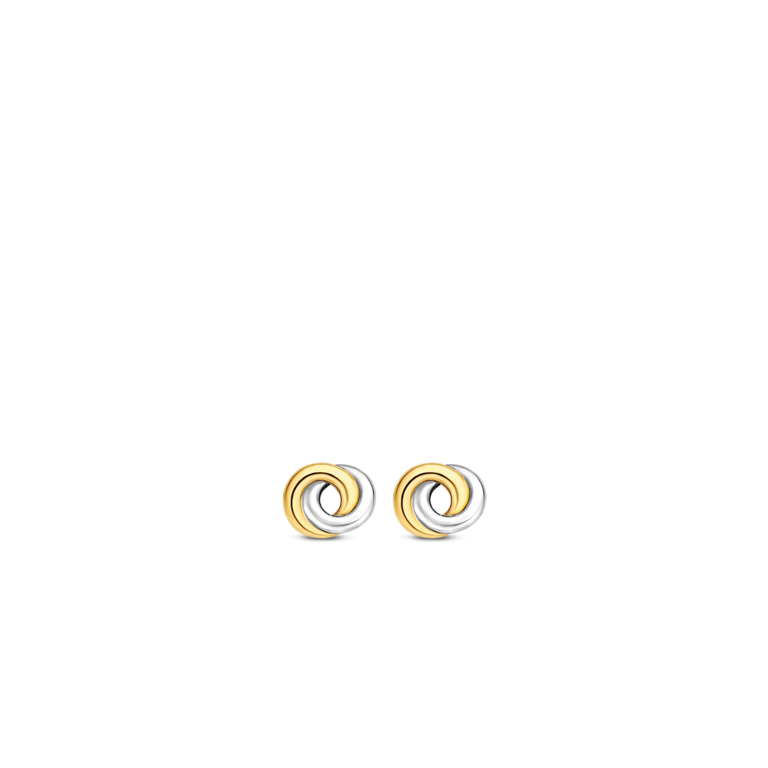 Ti Sento Infinity Knot Stud Earrings