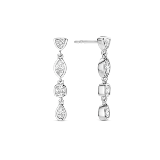 Ti Sento Silver Drop Earrings