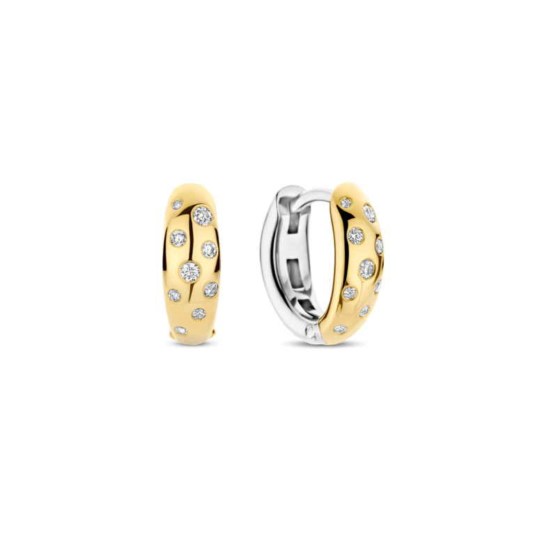 Ti Sento White Stardust Earrings