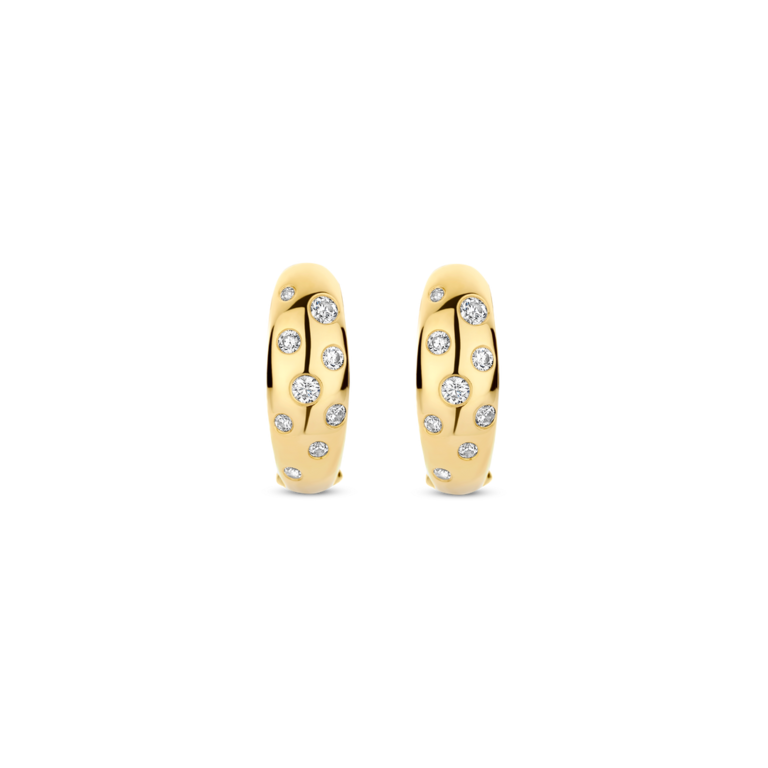 Ti Sento White Stardust Earrings