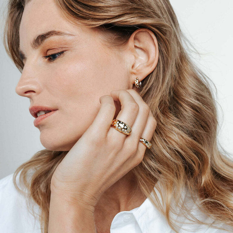 Ti Sento White Stardust Earrings