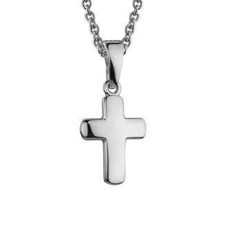 Expressions Jewelers Silver Cross Pendant Necklace