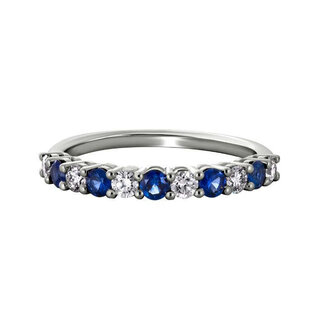 Artistry Sapphire and Diamond Band