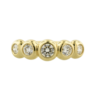 Expressions Jewelers Lab-Grown Diamond Bubble Bezel Ring