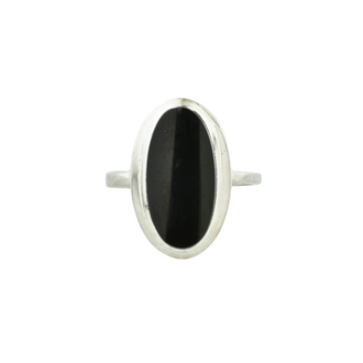 Estate Collection Estate Black Oval Stone Ring