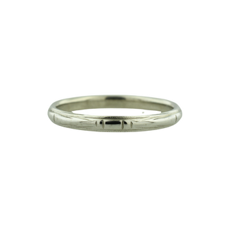 Estate Collection Estate Etched Band