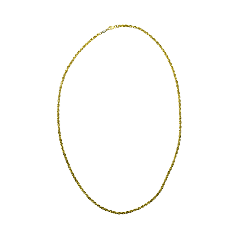 Estate Collection Estate 14K Yellow Gold Rope Chain – 20″