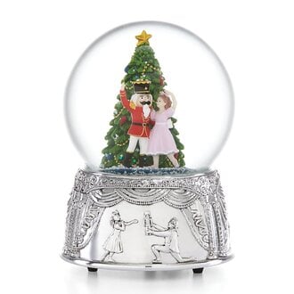 Expressions Jewelers Nutcracker Musical Snow Globe