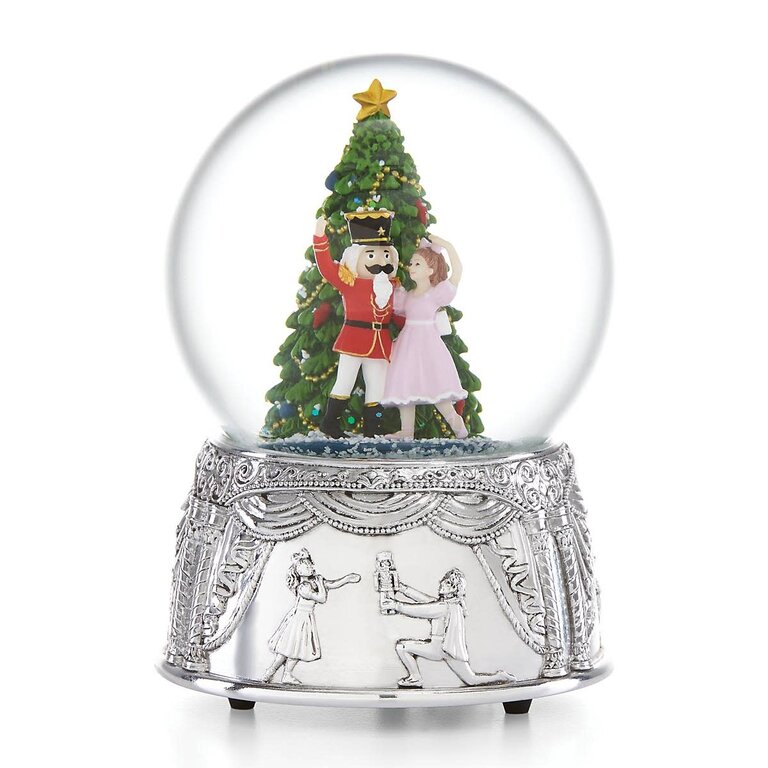 Expressions Jewelers Nutcracker Musical Snow Globe