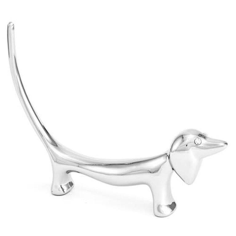 Expressions Jewelers Chrome-Plated Dog Ring Holder