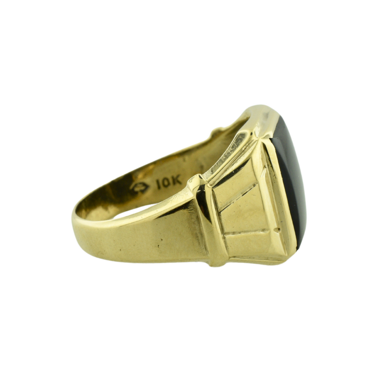 Estate Collection Estate 10K Onyx Ring