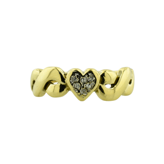 Estate Collection Estate Braided Heart Ring
