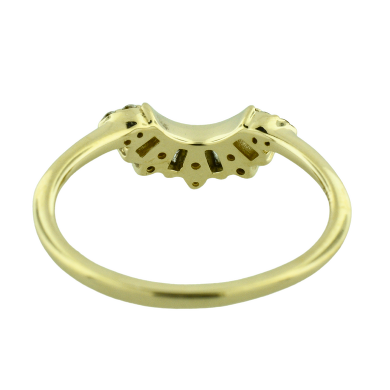 Estate Collection Estate Diamond Contour Band