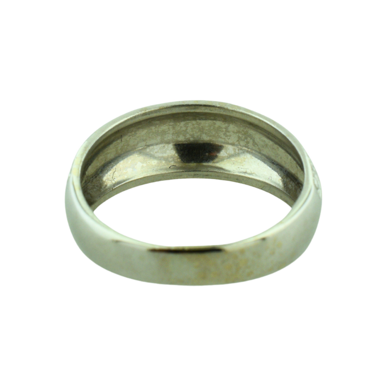 Estate Collection Estate White Filigree Band