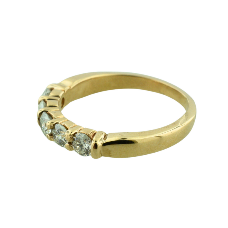 Estate Collection Estate Rose Gold Diamond Band