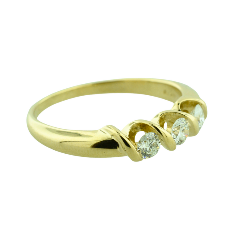 Estate Collection Estate Diamond Trilogy Ring
