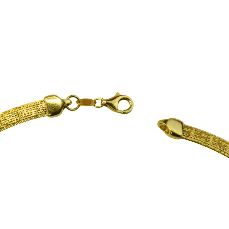 Estate Collection Estate Greek Key Omega Necklace