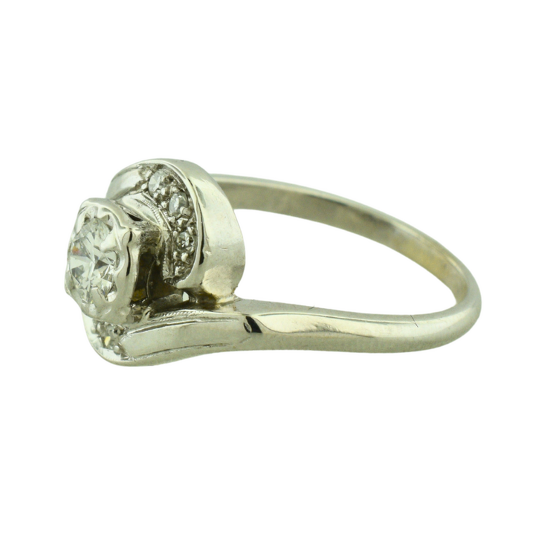 Estate Collection Estate Miracle-Top Bypass Diamond Ring