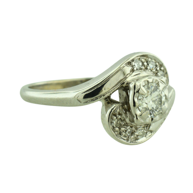 Estate Collection Estate Miracle-Top Bypass Diamond Ring