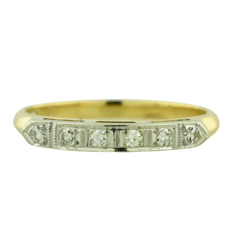 Estate Collection Estate Vintage-Style Diamond Band