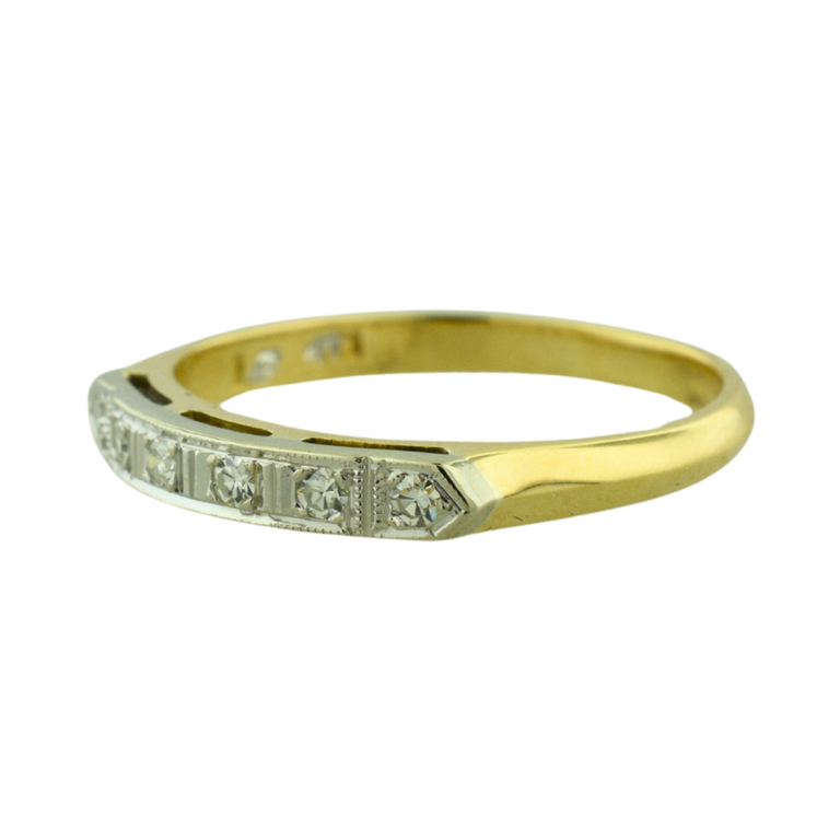 Estate Collection Estate Vintage-Style Diamond Band