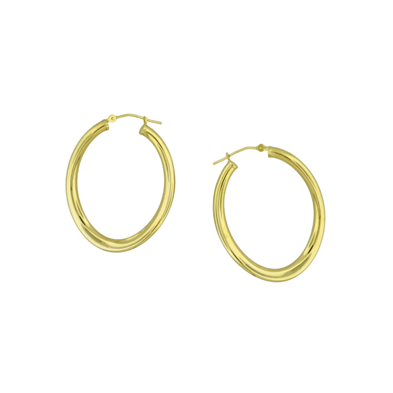 Estate Collection Estate Large Twisted Hoop Earrings