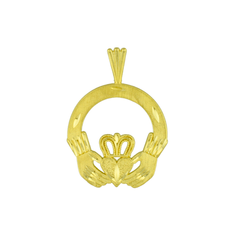 Estate Collection Estate Gold Claddagh Pendant