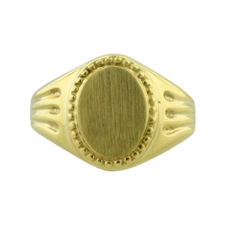 Estate Collection Estate Gold Signet Ring