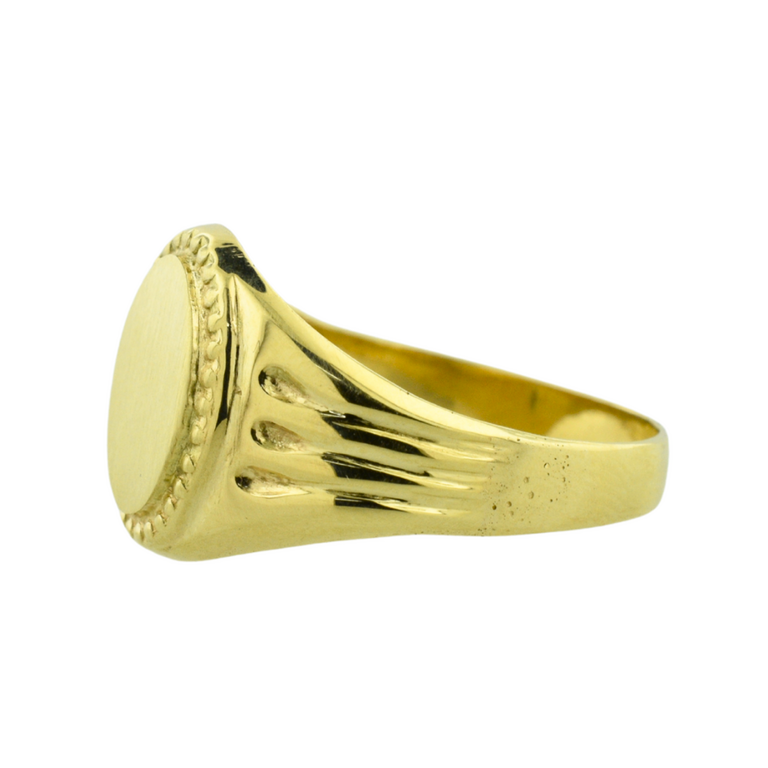Estate Collection Estate Gold Signet Ring