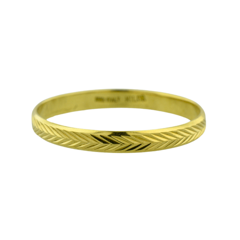 Estate Collection Estate Wheat Pattern Band