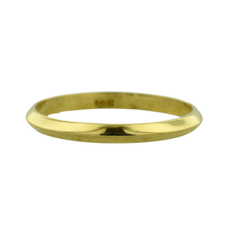 Estate Collection Estate Knife Edge 2mm Ring