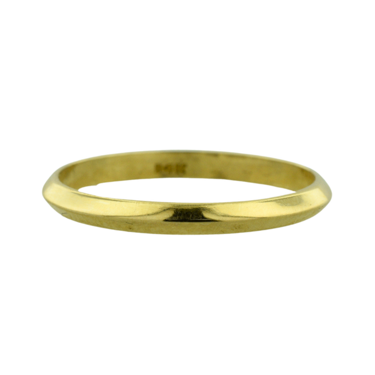 Estate Collection Estate Knife Edge 2mm Ring