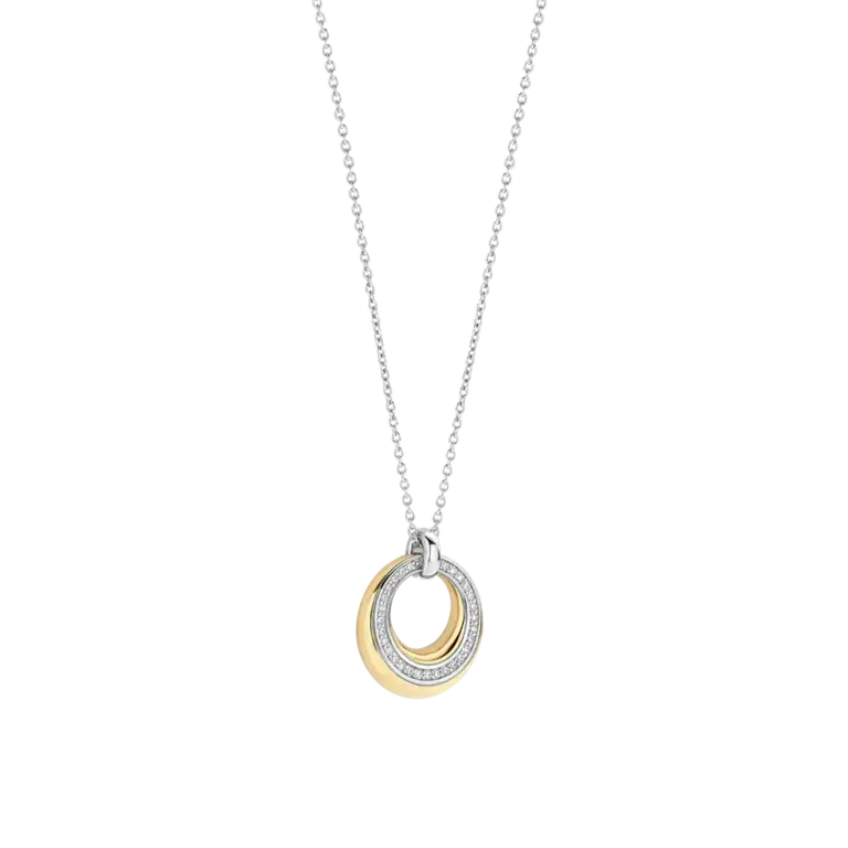 Ti Sento Layered Zirconia Necklace