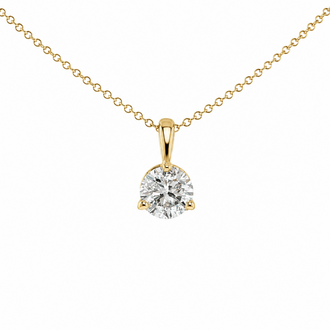Expressions Jewelers 0.59ct Diamond Solitaire Pendant