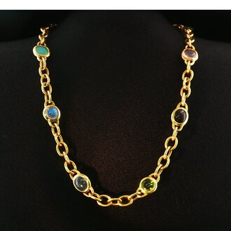 Estate Collection Estate Gem Necklace