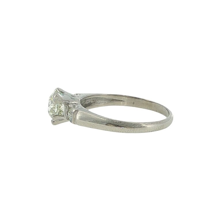 Estate Collection Estate Platinum Old European Cut Diamond Engagement Ring