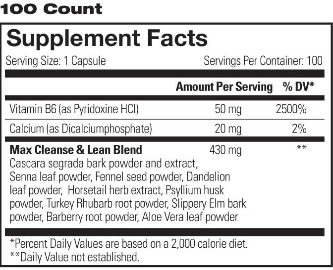 Max Muscle Cleanse & Lean