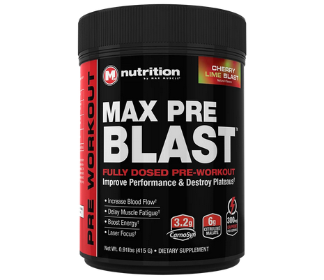 Max Muscle Max Pre Blast